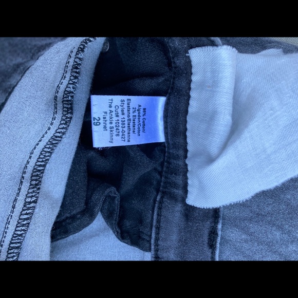 Current Elliott Fishnet Skinny Jeans size 29 - Picture 7 of 10